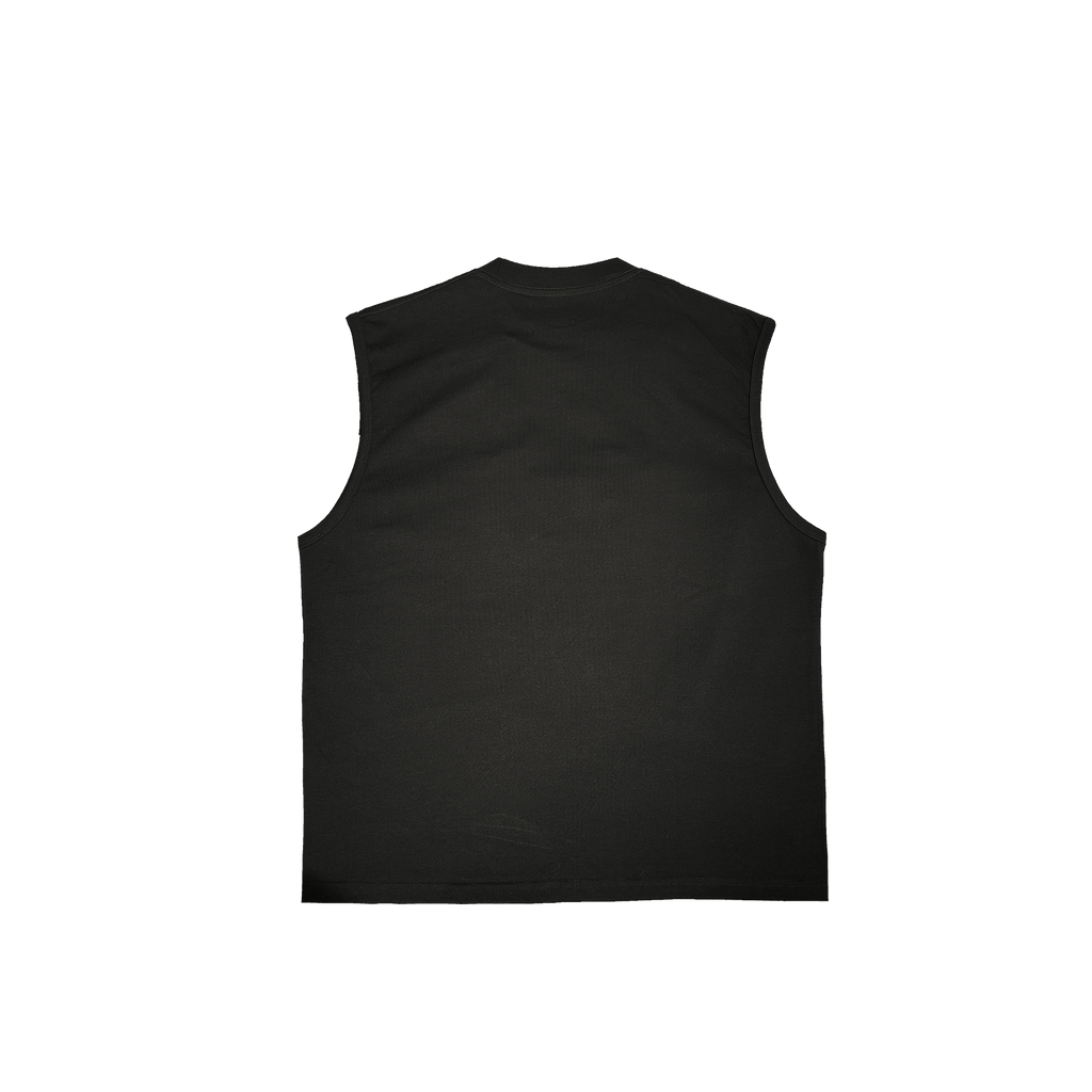 ME15 BOXY TANK TEE - BLACK
