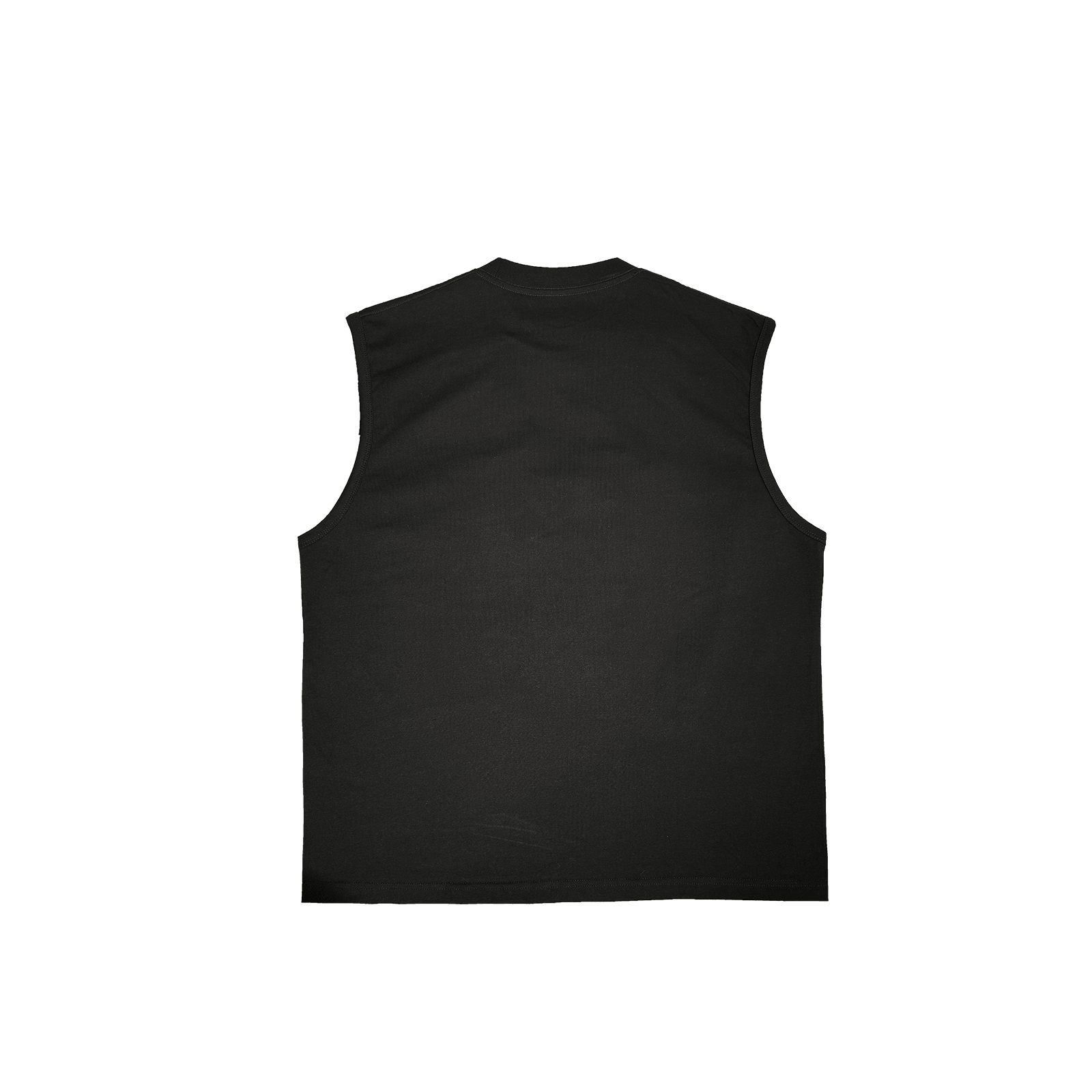 ME15 BOXY TANK TEE - BLACK