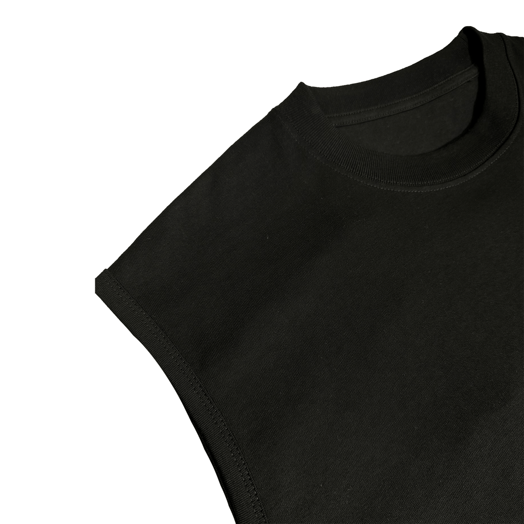 ME15 BOXY TANK TEE - BLACK