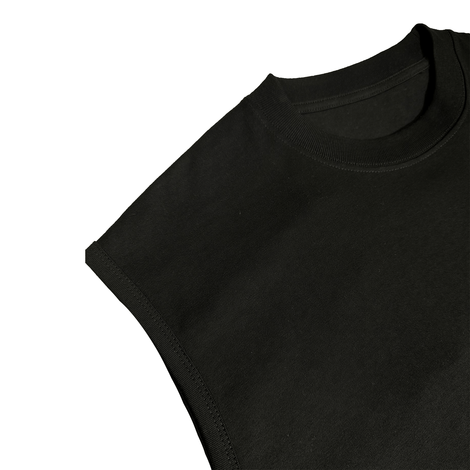 ME15 BOXY TANK TEE - BLACK