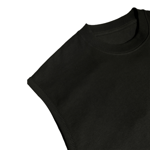 ME15 BOXY TANK TEE - BLACK