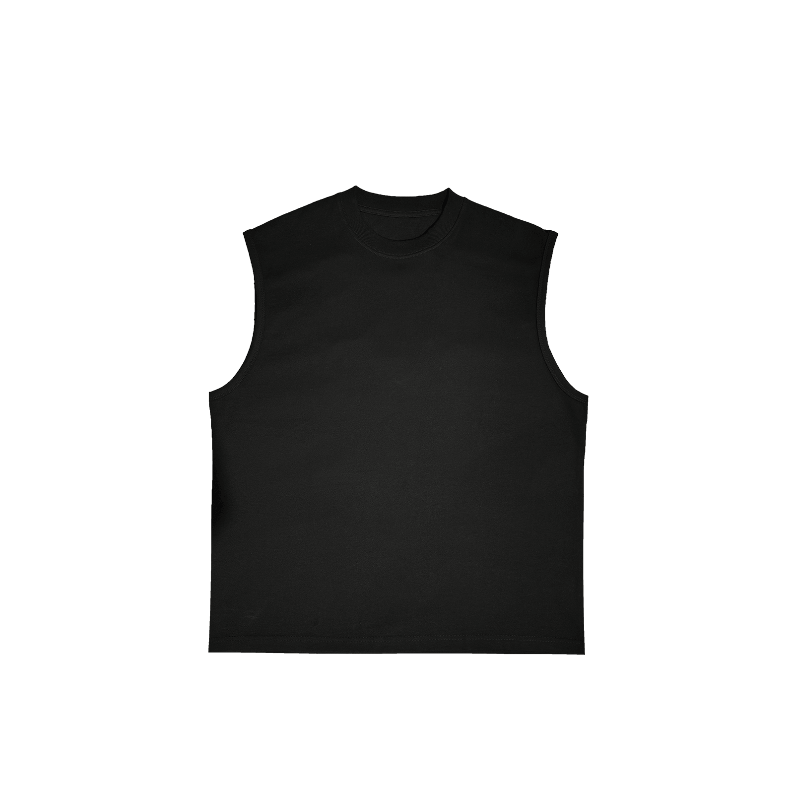 ME15 BOXY TANK TEE - BLACK