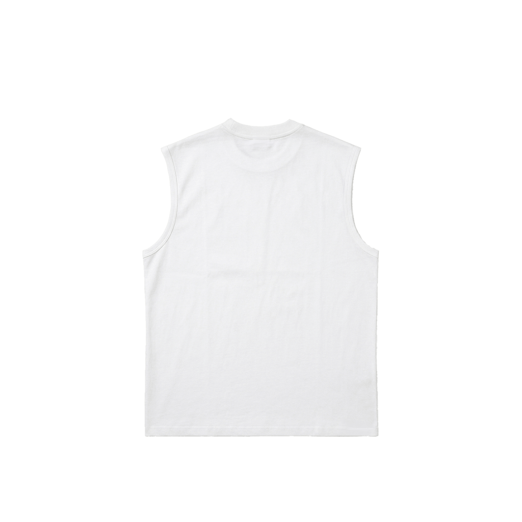 ME15 BOXY TANK TEE - OPTIC WHITE