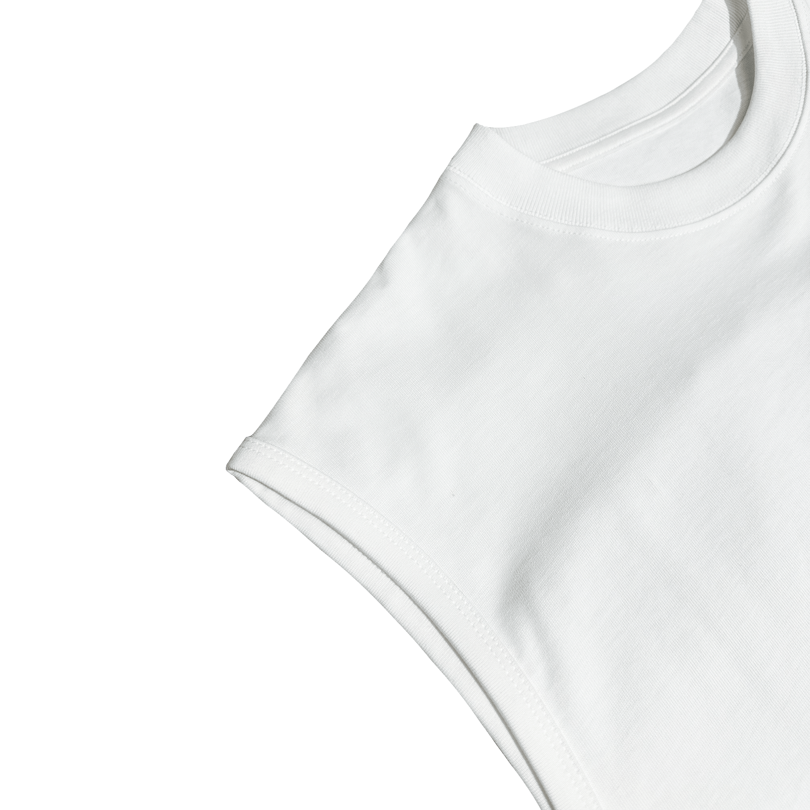 ME15 BOXY TANK TEE - OPTIC WHITE