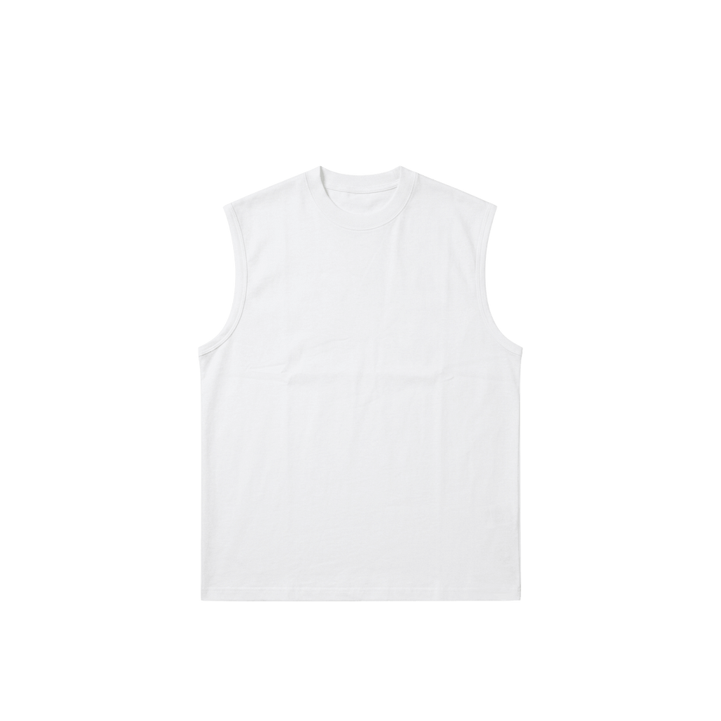 ME15 BOXY TANK TEE - OPTIC WHITE