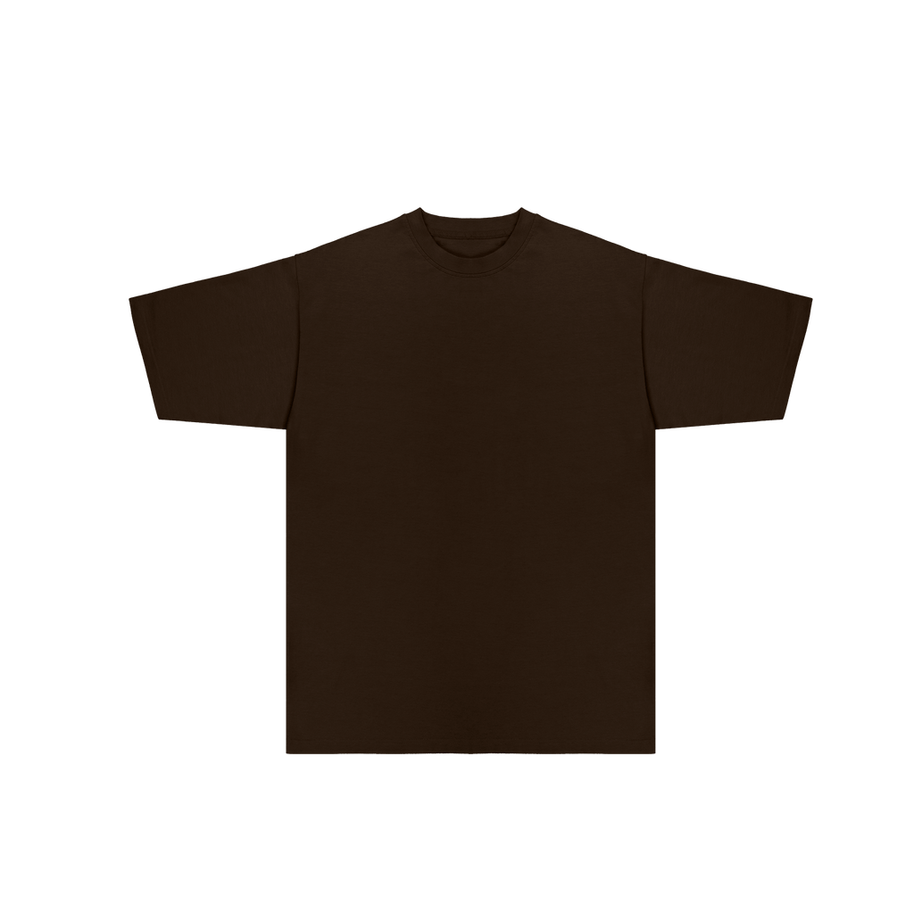 ME26 HEAVY LUXURY TEE - CHOCOLATE