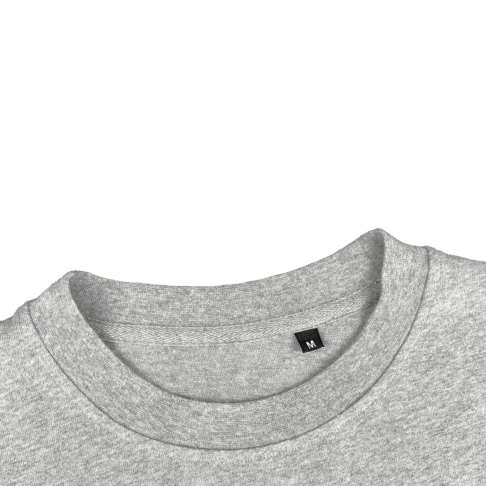 ME26 HEAVY LUXURY TEE - GREY MELANGED