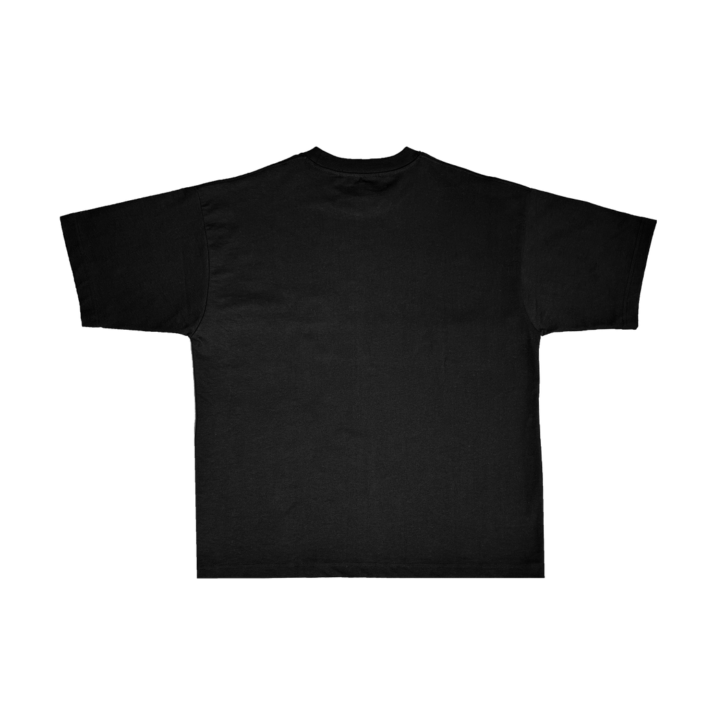ME29 TRIPLE BOXY TEE - BLACK