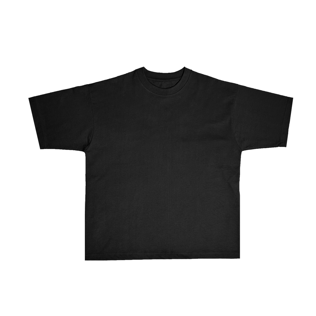 ME29 TRIPLE BOXY TEE - BLACK