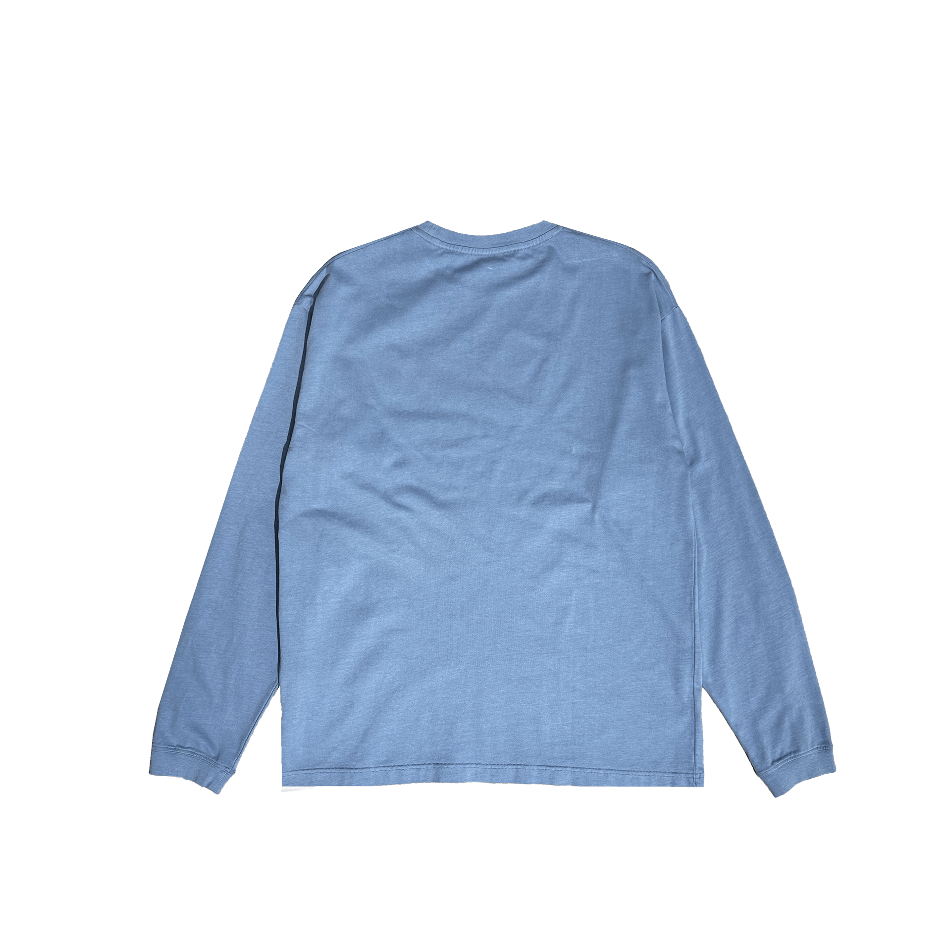 ME32 HEAVY LUXURY LONGSLEEVE TEE - VINTAGE BLUE