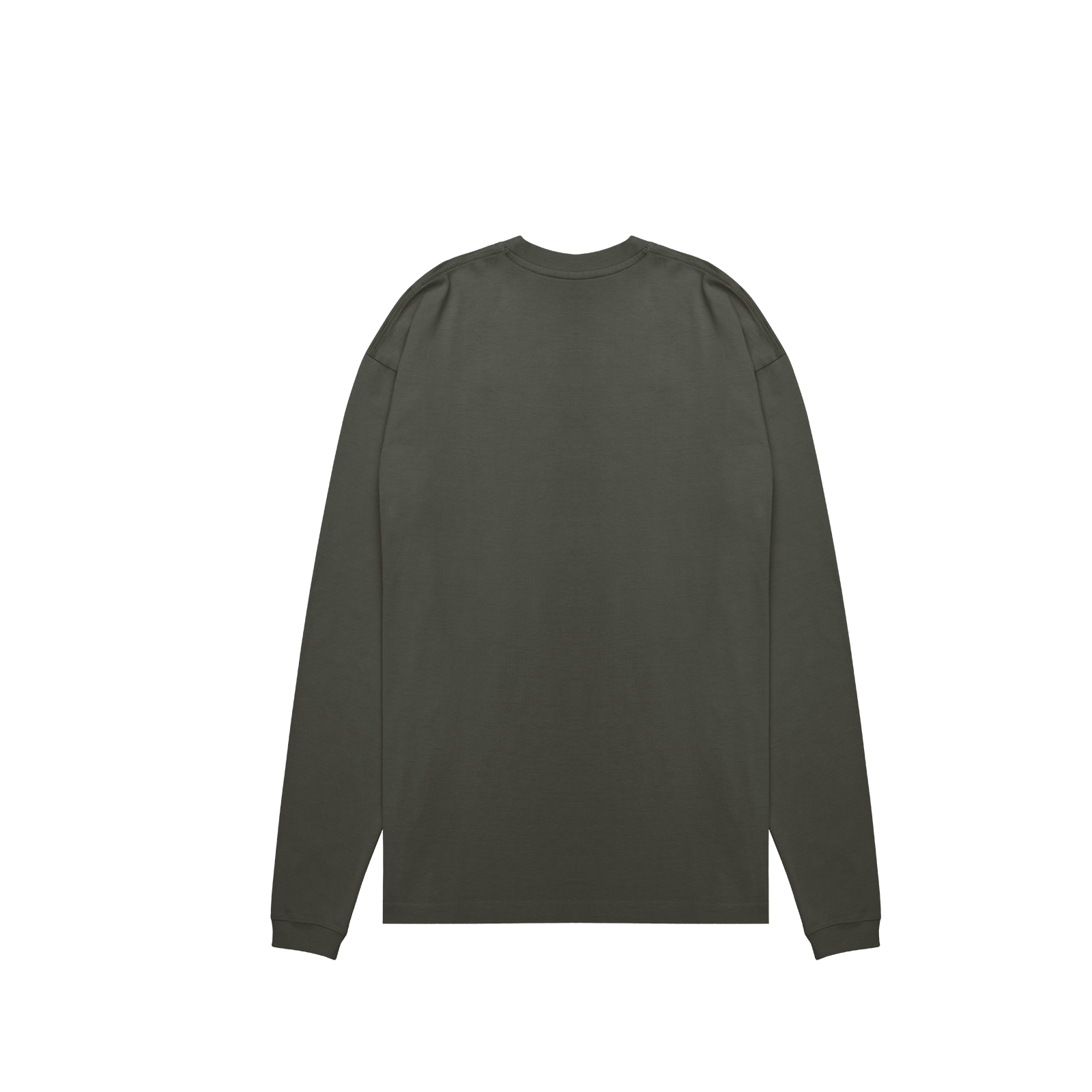 ME32 HEAVY LUXURY LONGSLEEVE TEE - ANTHRACITE