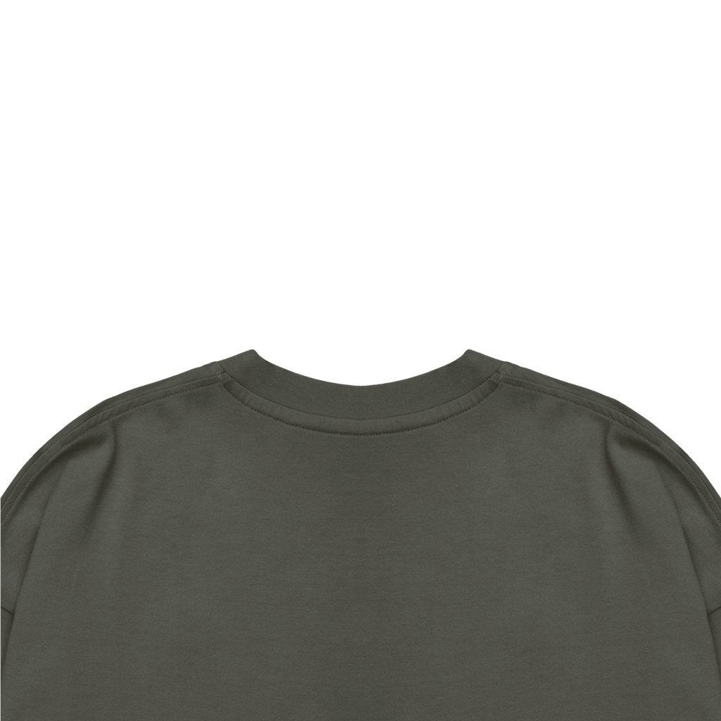 ME32 HEAVY LUXURY LONGSLEEVE TEE - ANTHRACITE