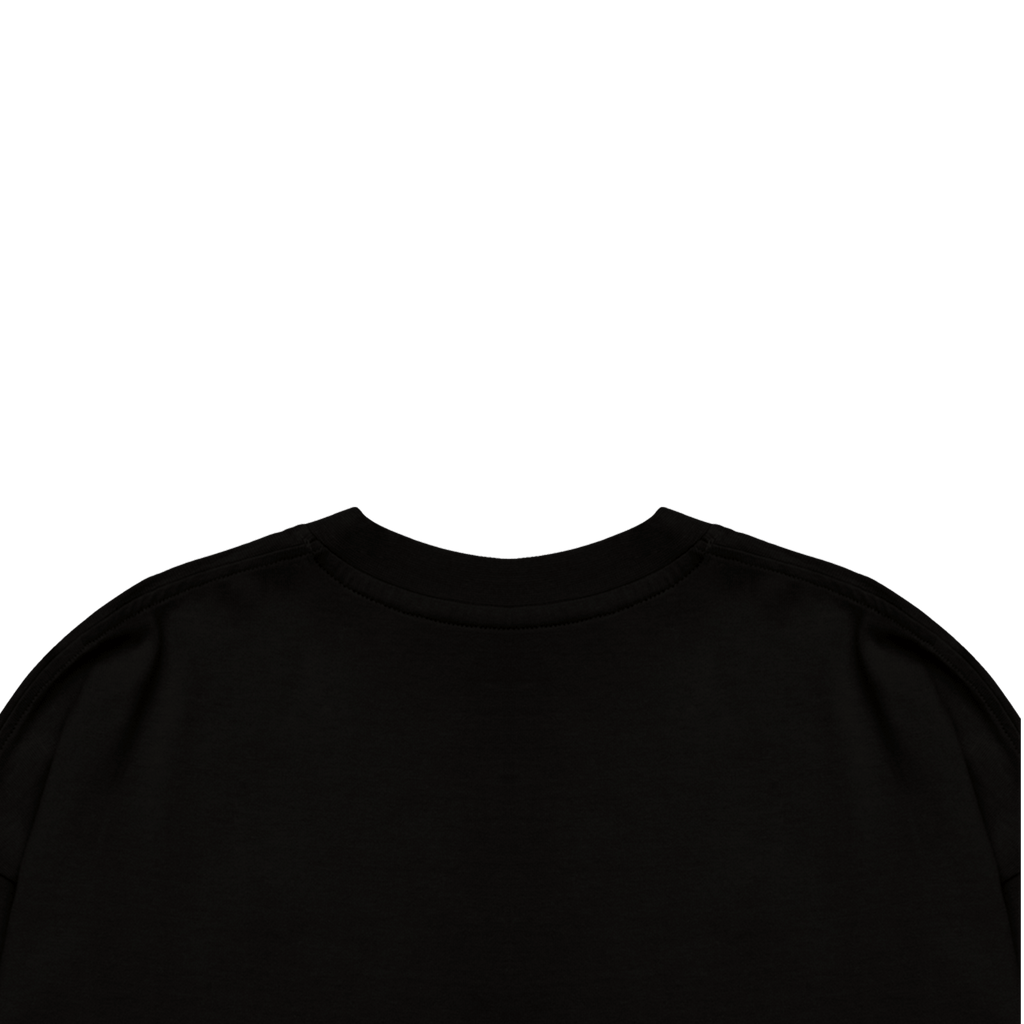 ME32 HEAVY LUXURY LONGSLEEVE TEE - BLACK