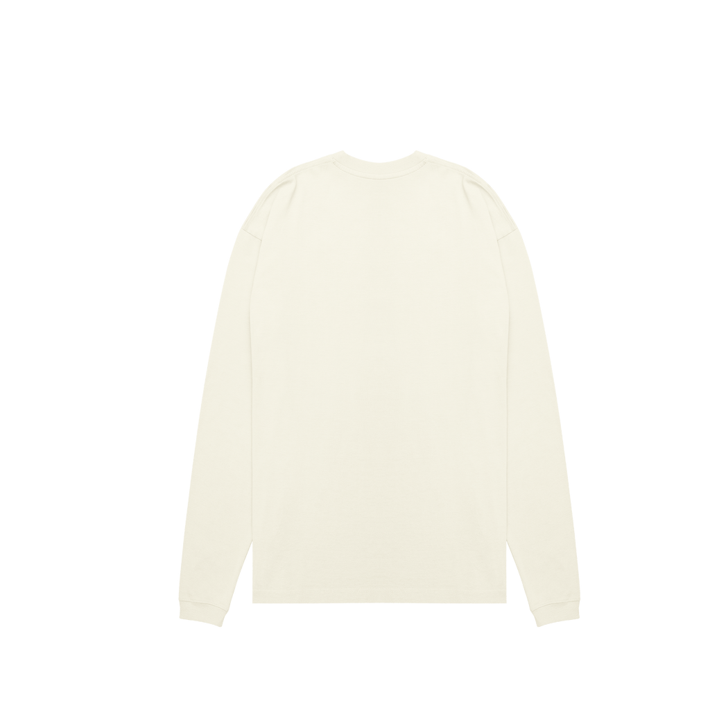 ME32 HEAVY LUXURY LONGSLEEVE TEE - ECRU