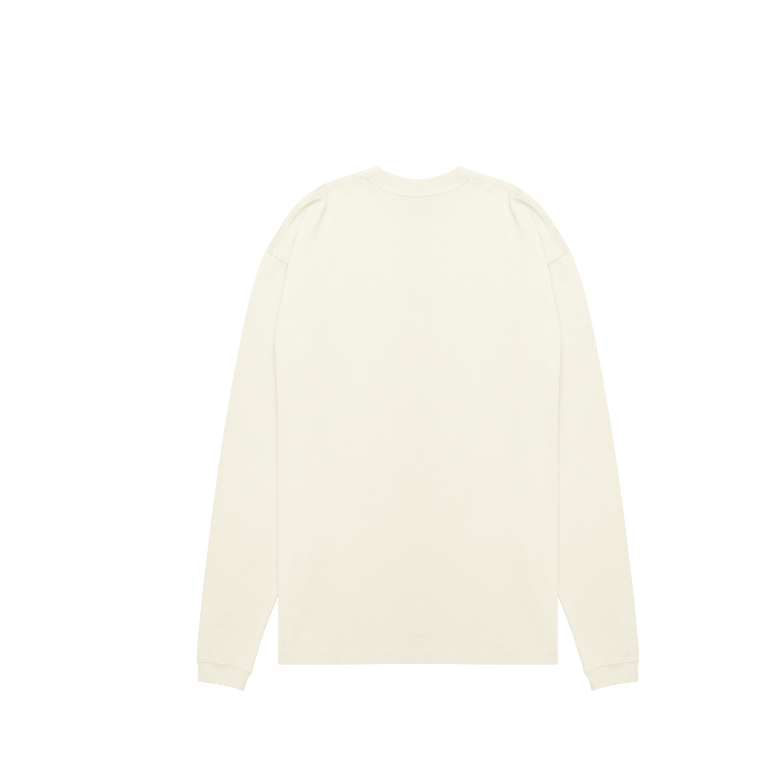 ME32 HEAVY LUXURY LONGSLEEVE TEE - ECRU