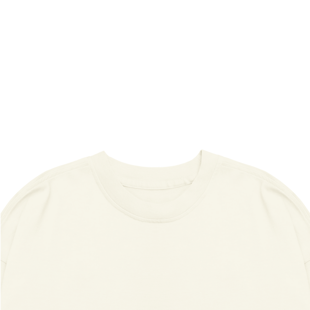 ME32 HEAVY LUXURY LONGSLEEVE TEE - ECRU
