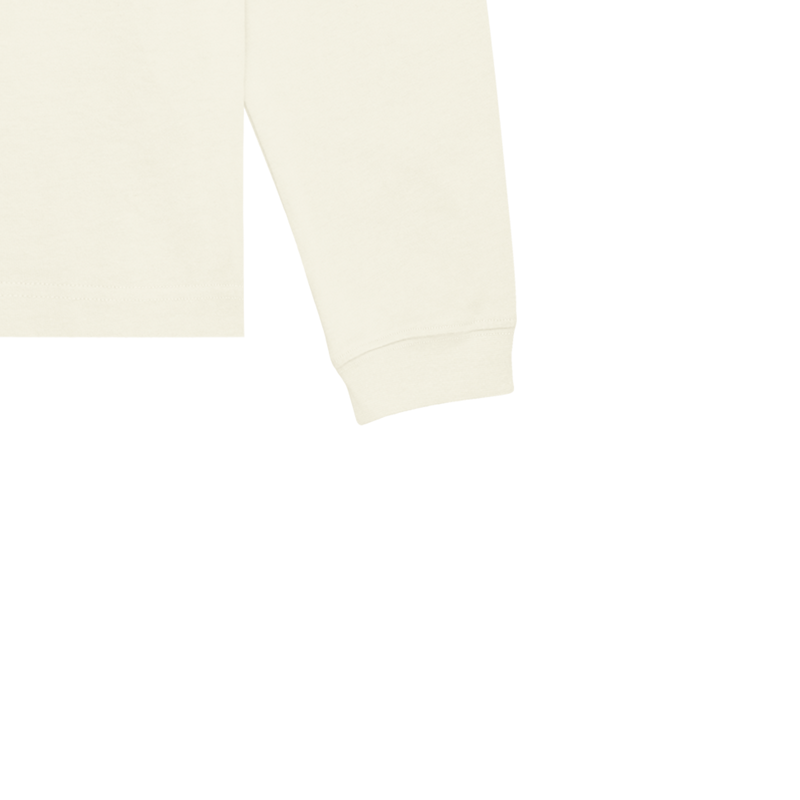 ME32 HEAVY LUXURY LONGSLEEVE TEE - ECRU