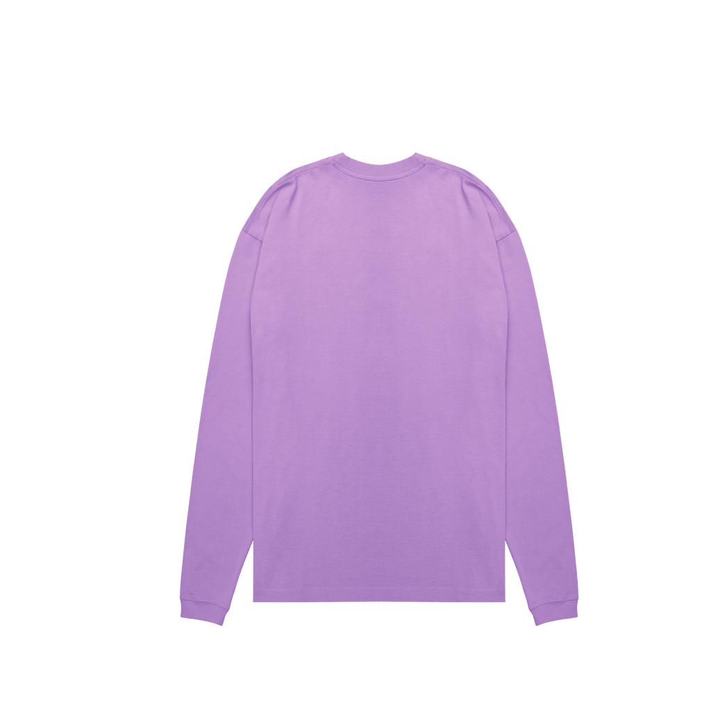 ME32 HEAVY LUXURY LONGSLEEVE TEE - LILAS