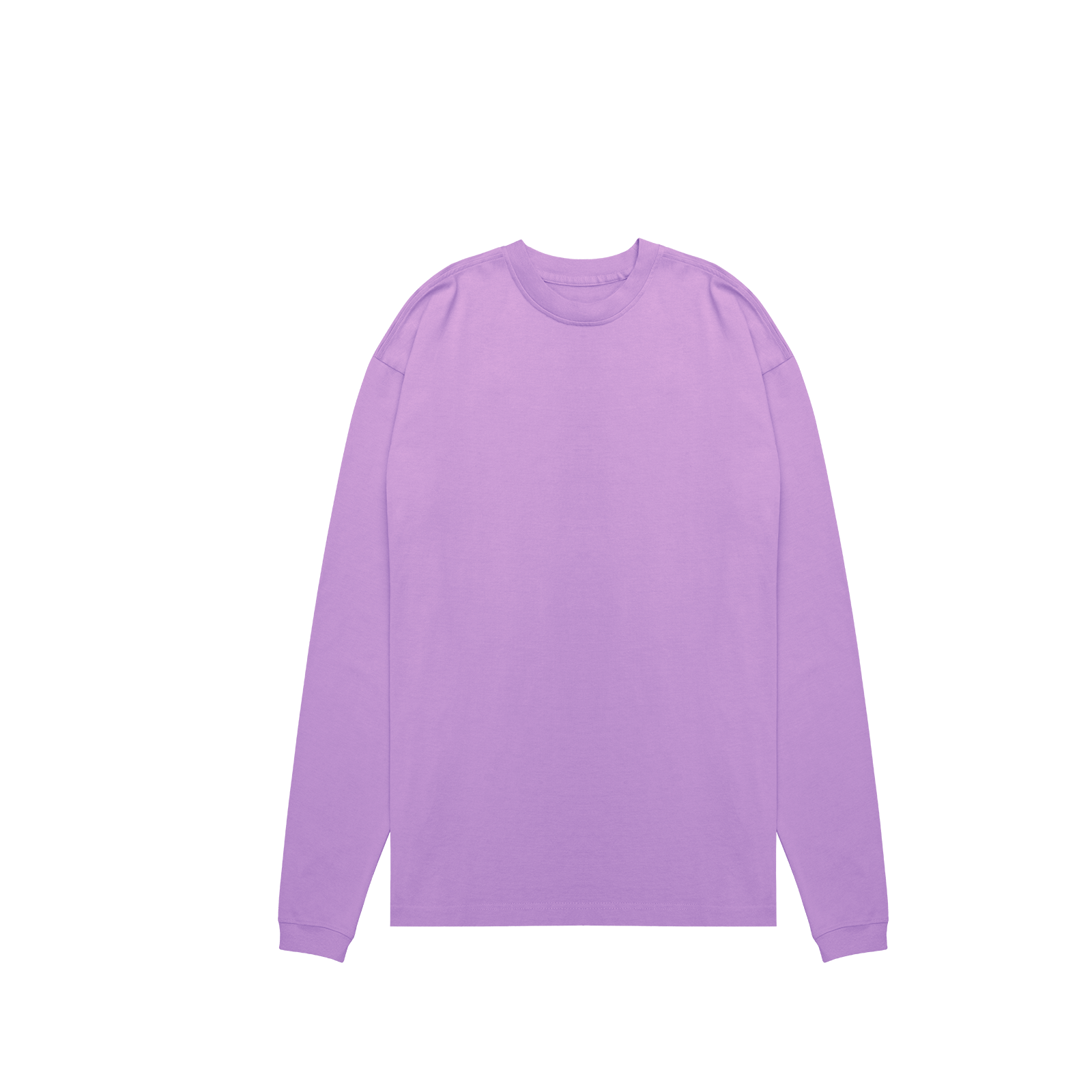 ME32 HEAVY LUXURY LONGSLEEVE TEE - LILAS