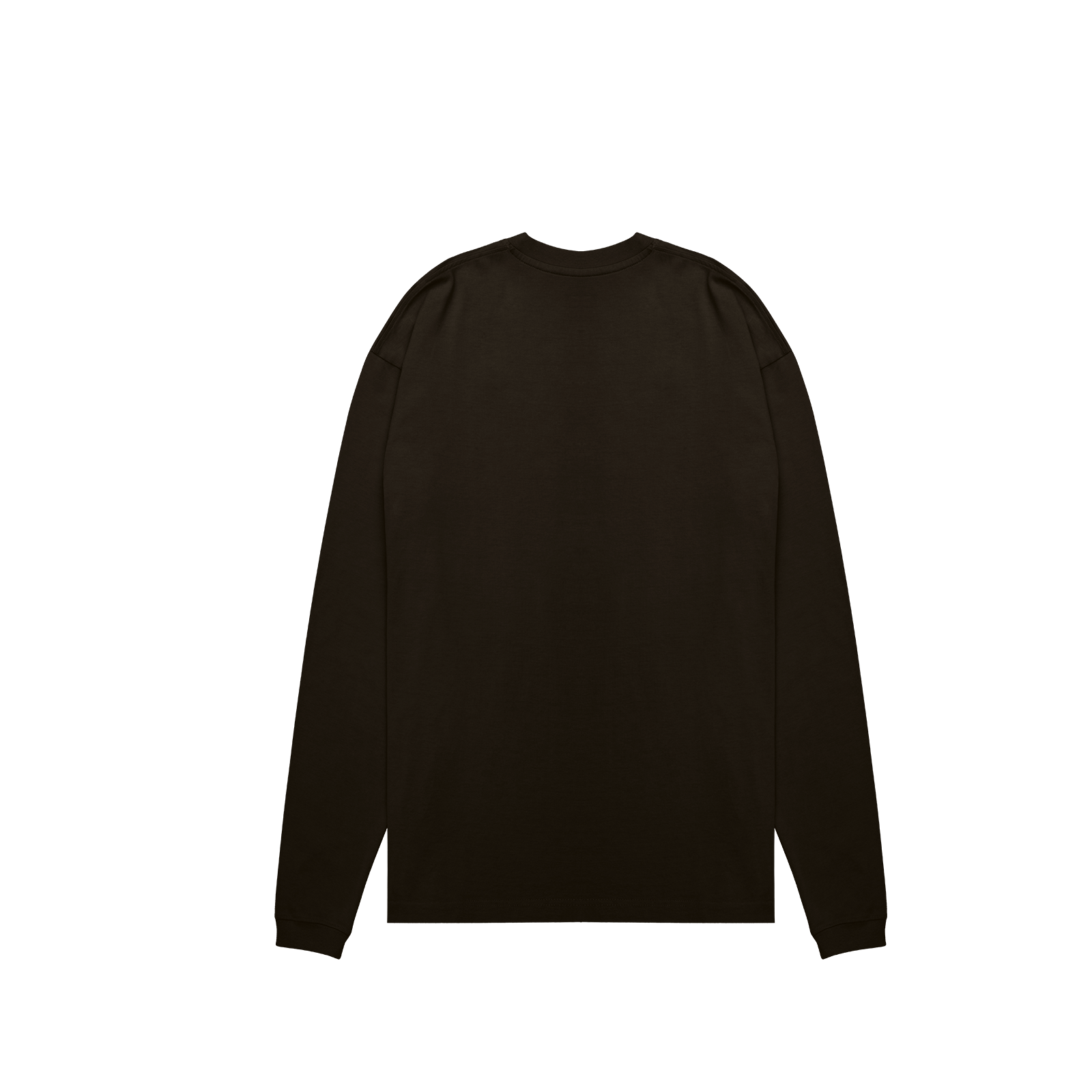 ME32 HEAVY LUXURY LONGSLEEVE TEE - CHOCOLATE