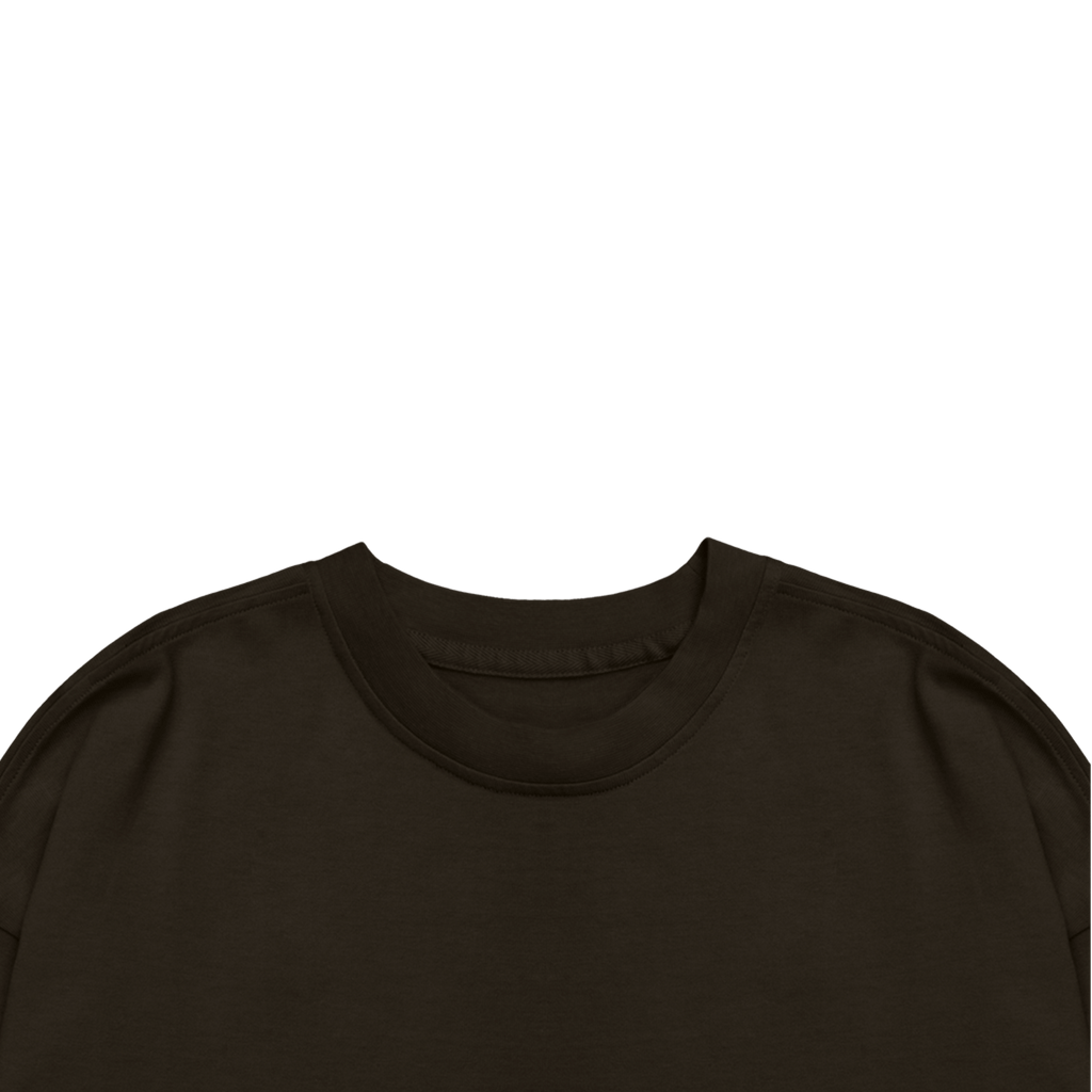 ME32 HEAVY LUXURY LONGSLEEVE TEE - CHOCOLATE