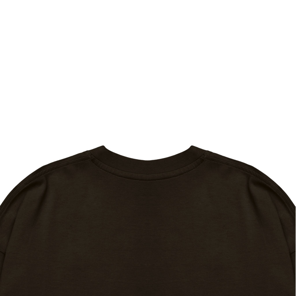 ME32 HEAVY LUXURY LONGSLEEVE TEE - CHOCOLATE