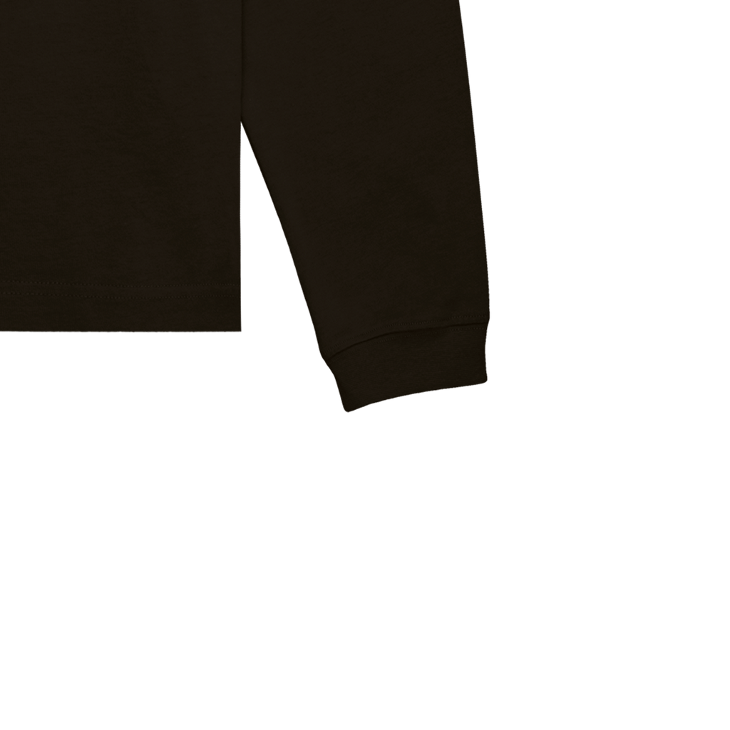 ME32 HEAVY LUXURY LONGSLEEVE TEE - CHOCOLATE