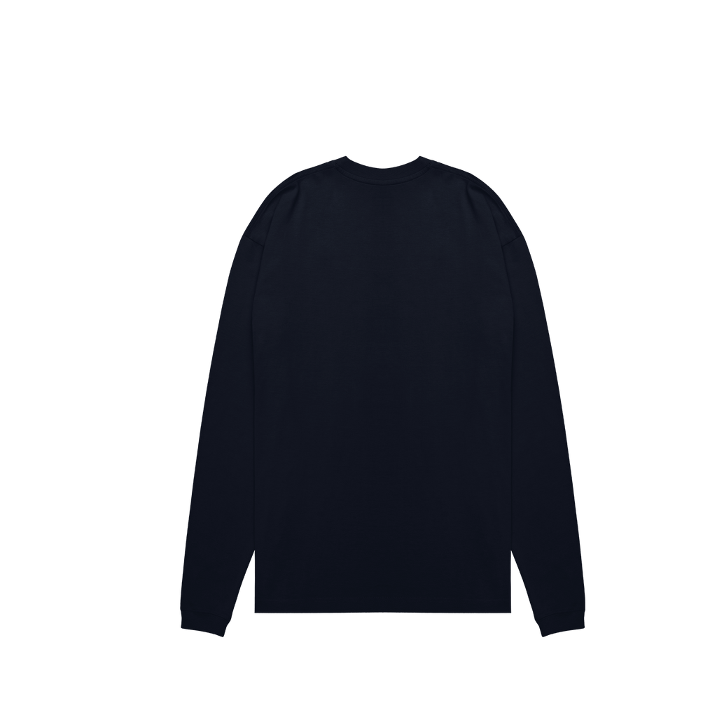 ME32 HEAVY LUXURY LONGSLEEVE TEE - DARK NAVY