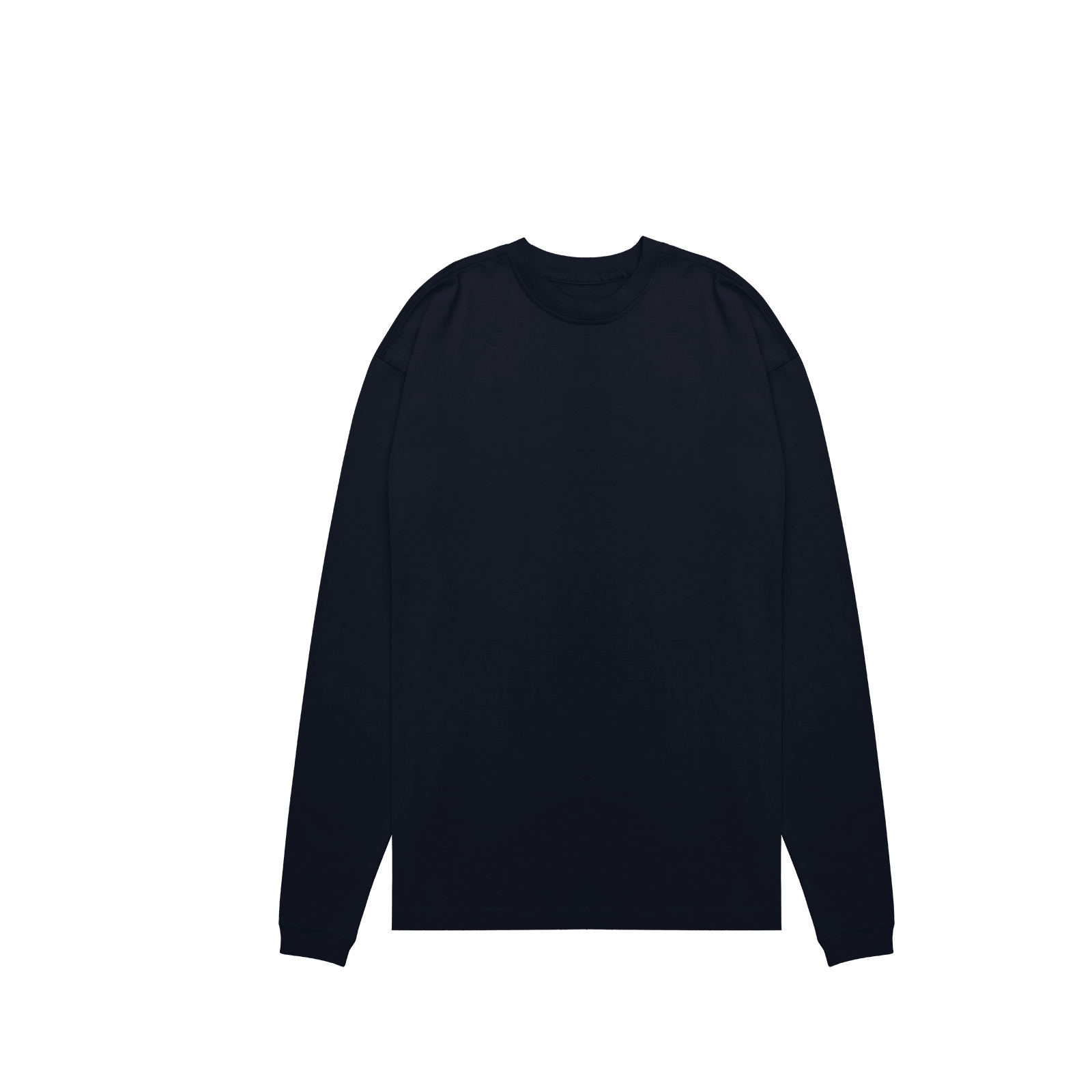 ME32 HEAVY LUXURY LONGSLEEVE TEE - DARK NAVY