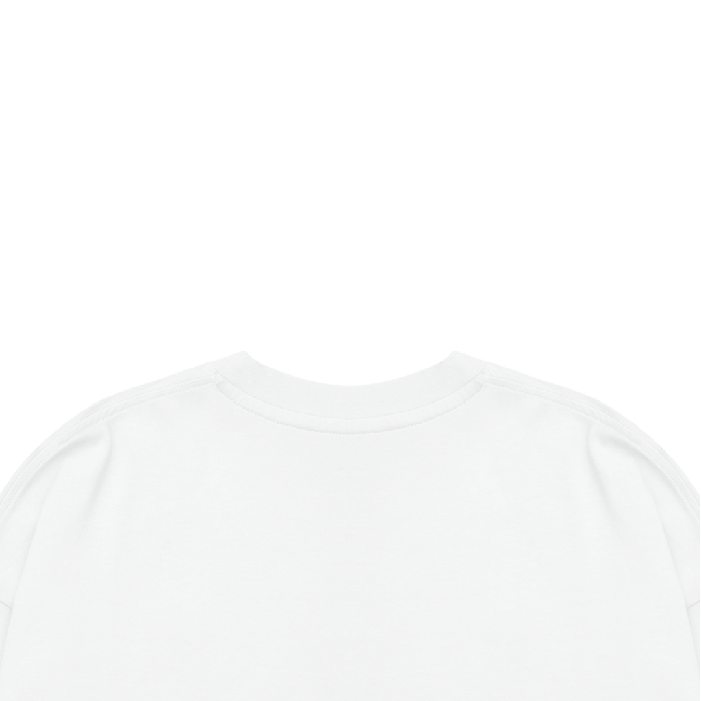 ME32 HEAVY LUXURY LONGSLEEVE TEE - OPTIC WHITE