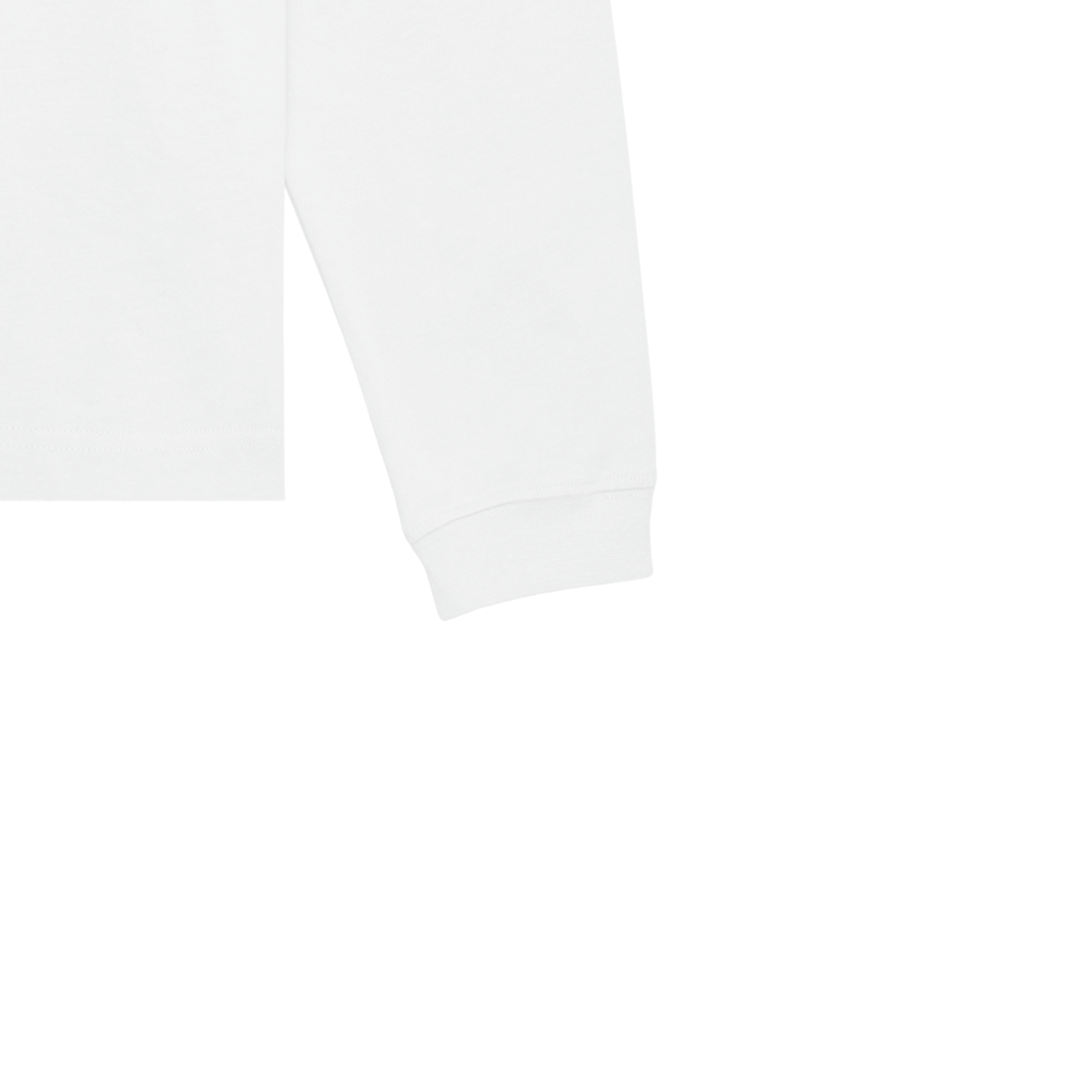 ME32 HEAVY LUXURY LONGSLEEVE TEE - OPTIC WHITE