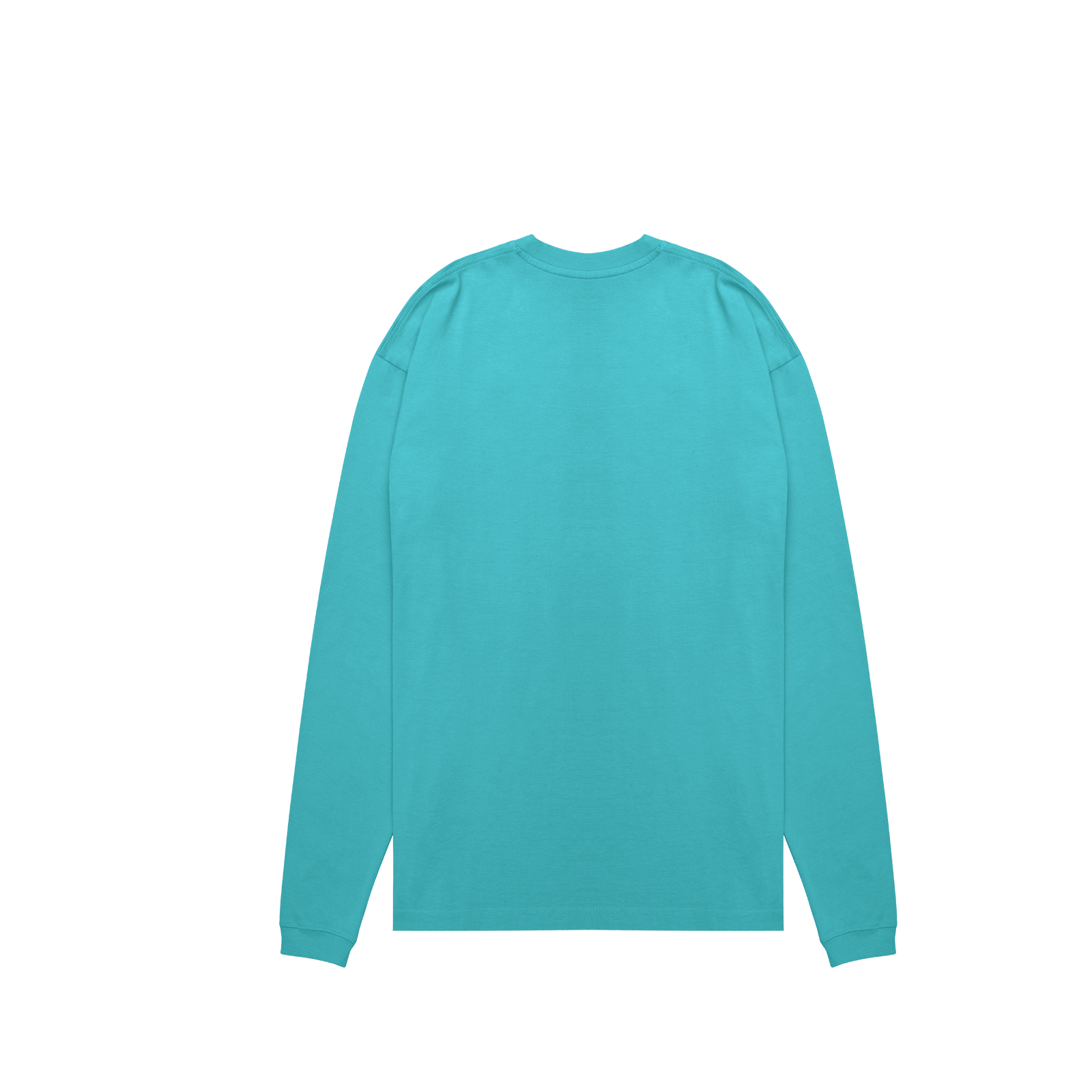ME32 HEAVY LUXURY LONGSLEEVE TEE - PARADISE BLUE