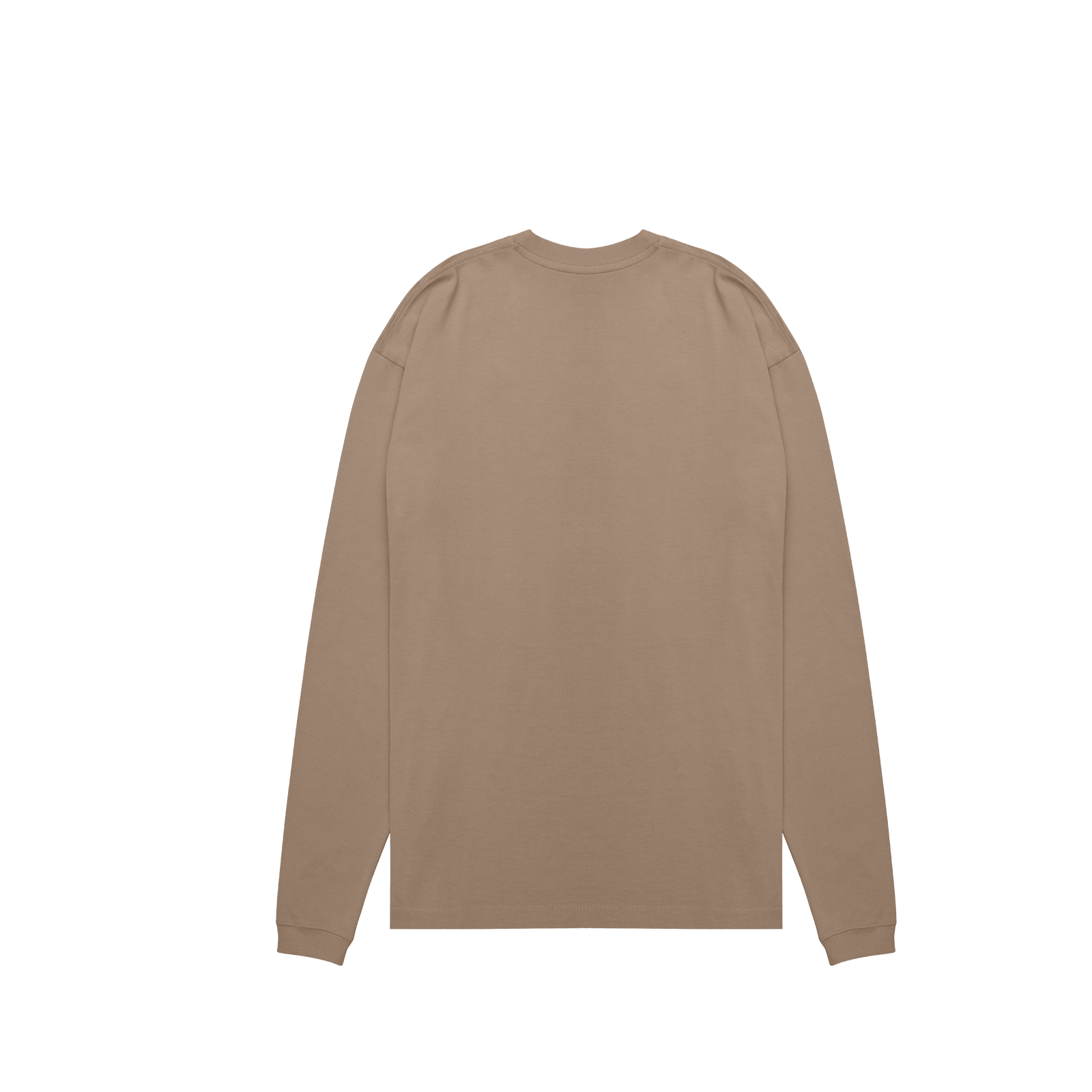 ME32 HEAVY LUXURY LONGSLEEVE TEE - TAUPE