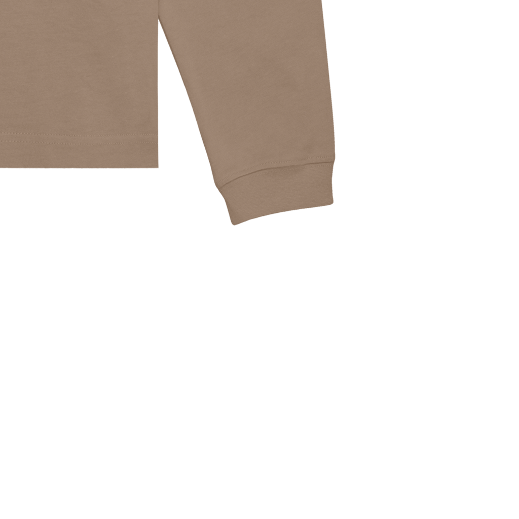 ME32 HEAVY LUXURY LONGSLEEVE TEE - TAUPE