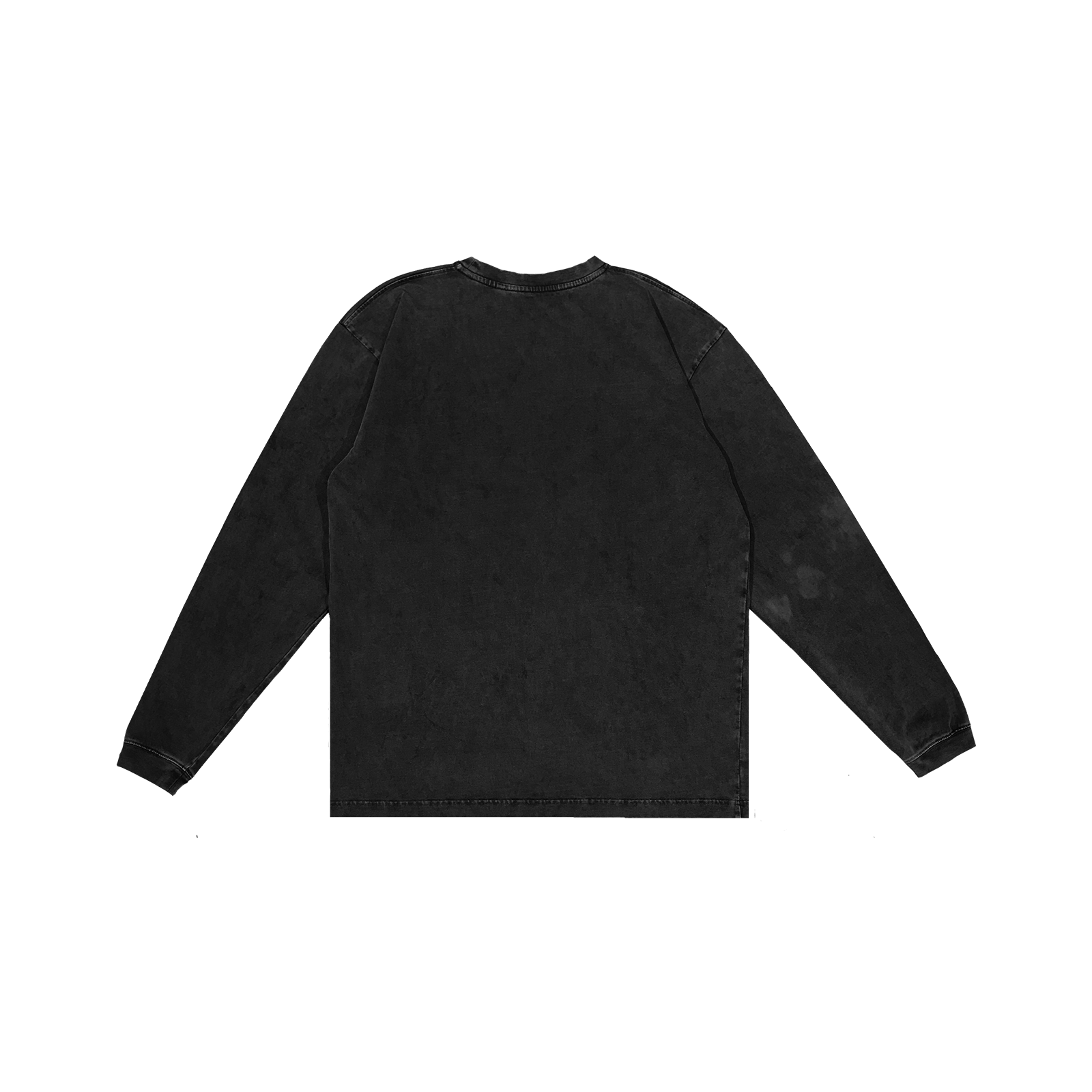 ME32 HEAVY LUXURY LONGSLEEVE TEE - VINTAGE BLACK
