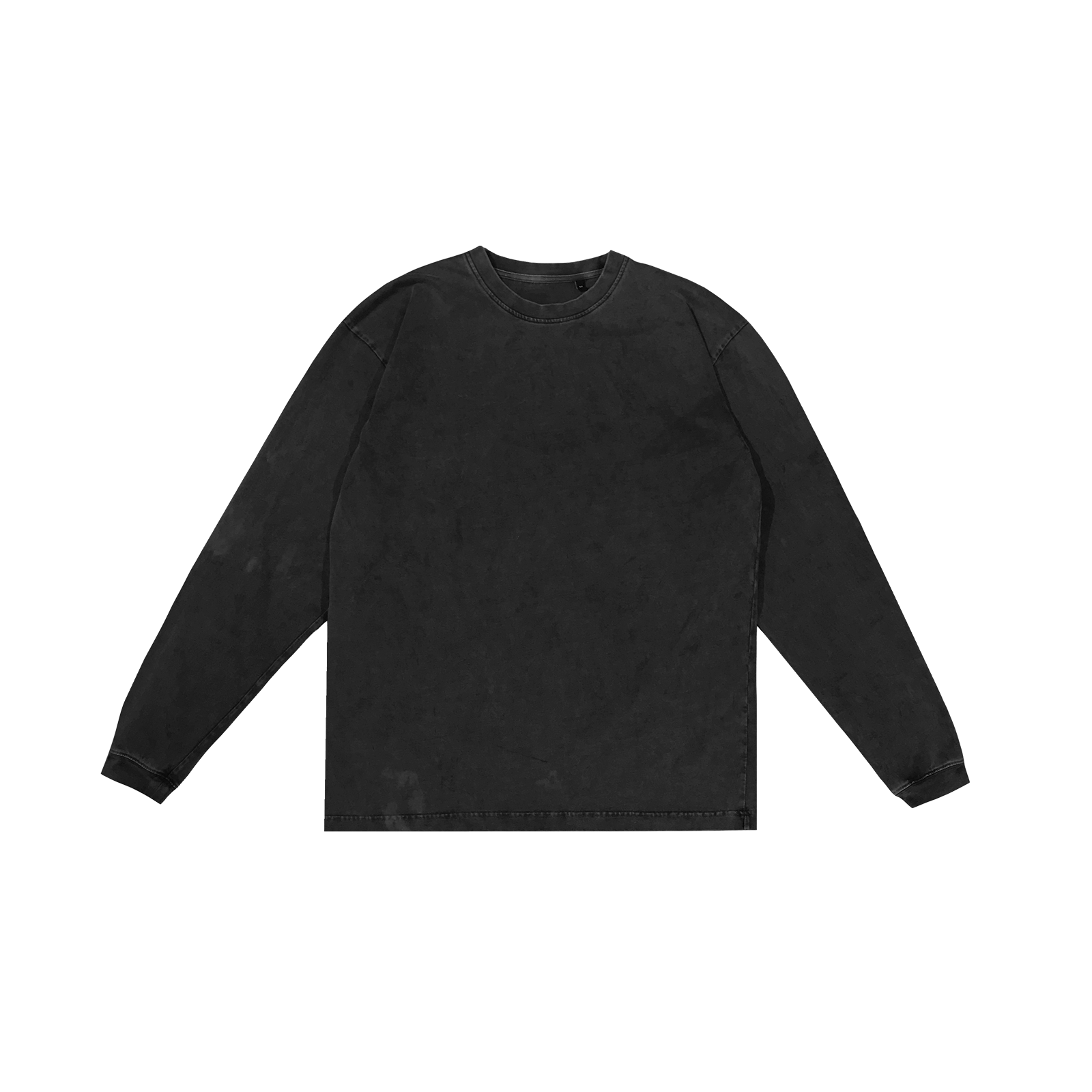 ME32 HEAVY LUXURY LONGSLEEVE TEE - VINTAGE BLACK