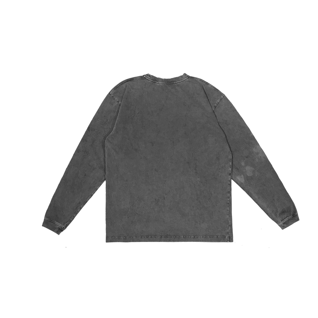 ME32 HEAVY LUXURY LONGSLEEVE TEE - VINTAGE GRAY