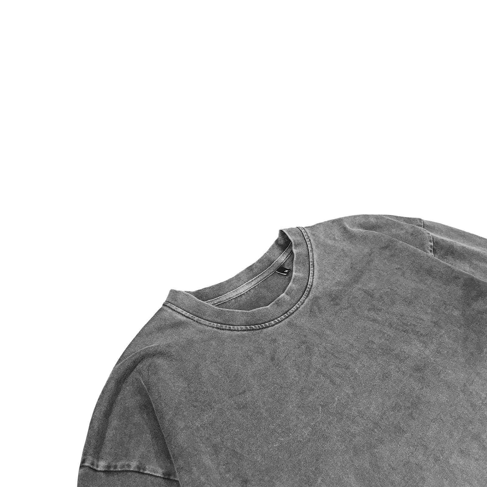 ME32 HEAVY LUXURY LONGSLEEVE TEE - VINTAGE GRAY