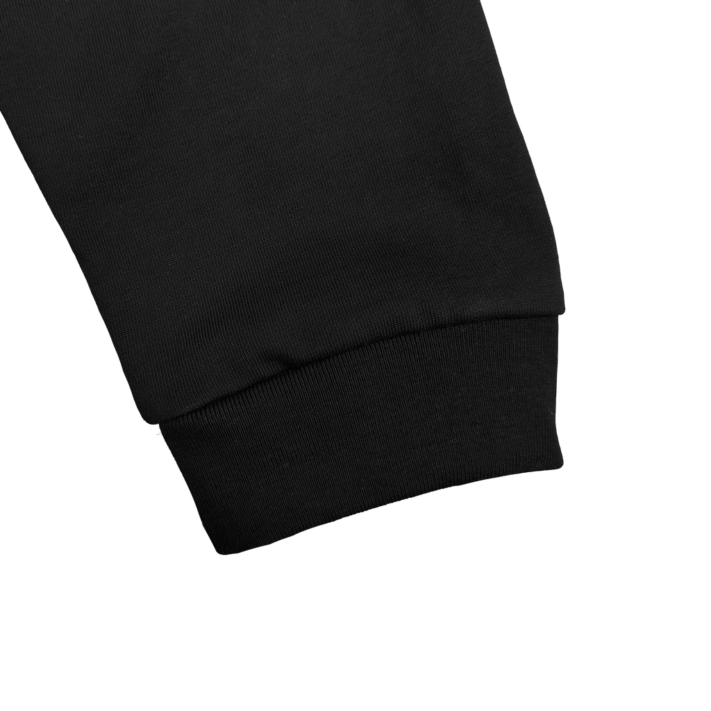 ME33 TRIPLE BOXY LONGSLEEVE TEE - BLACK
