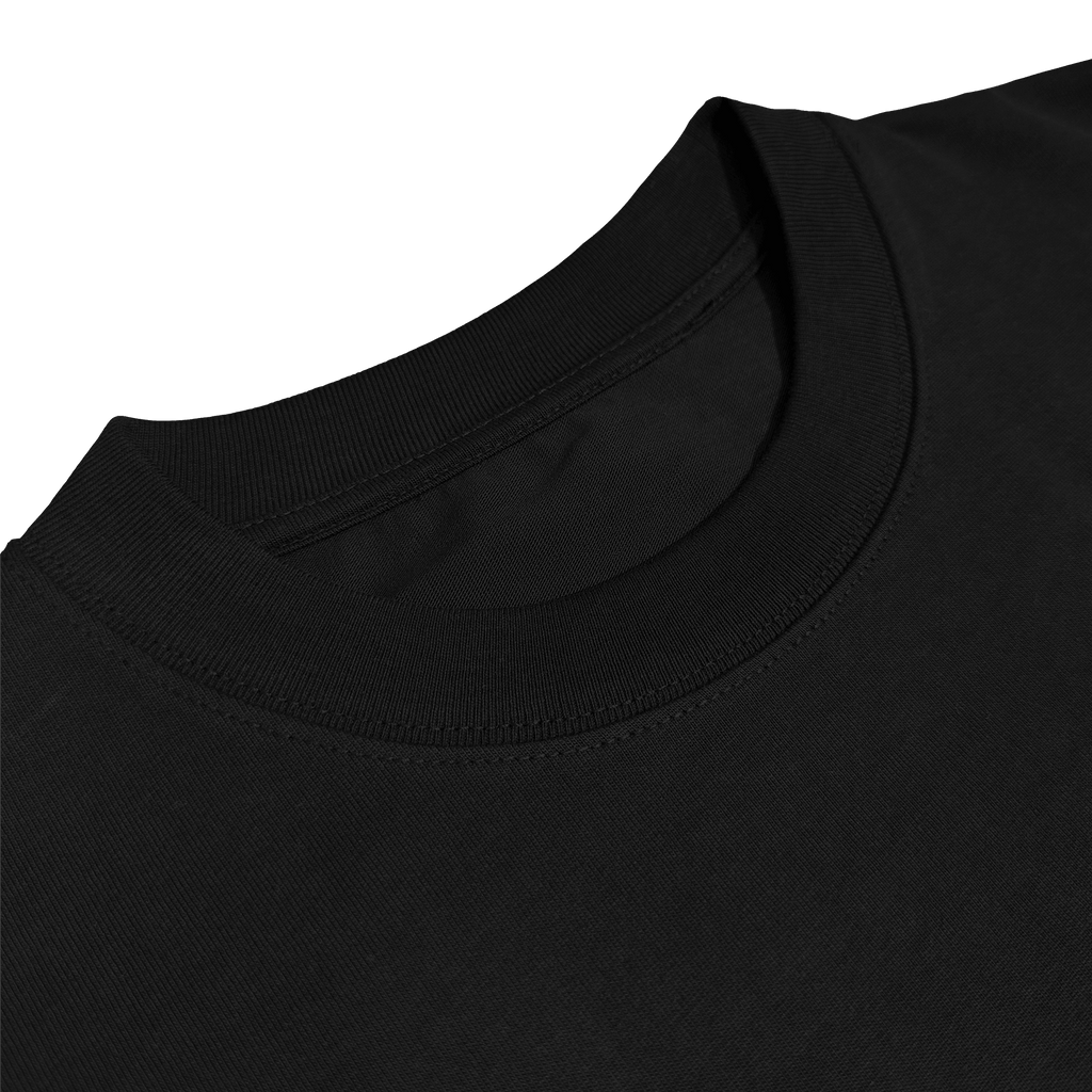 ME33 TRIPLE BOXY LONGSLEEVE TEE - BLACK