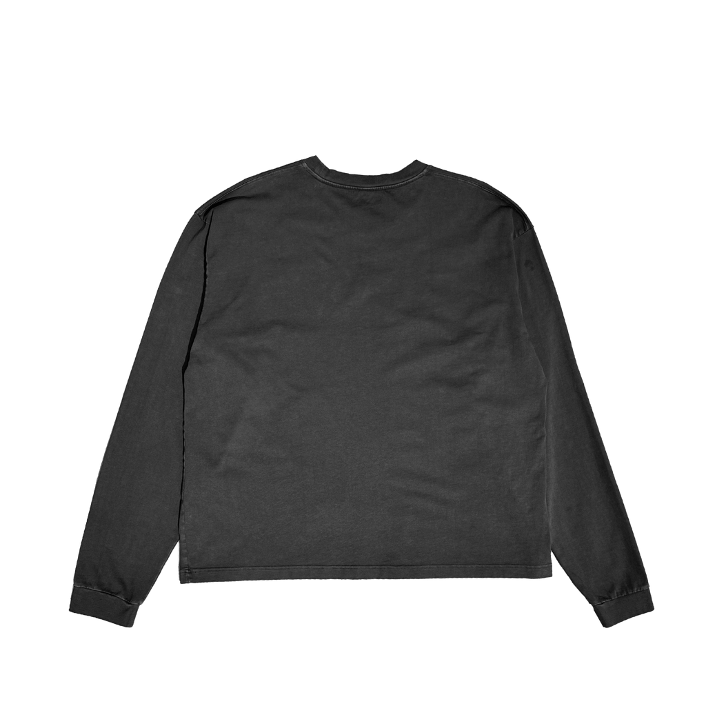 ME33 TRIPLE BOXY LONGSLEEVE TEE - VINTAGE BLACK
