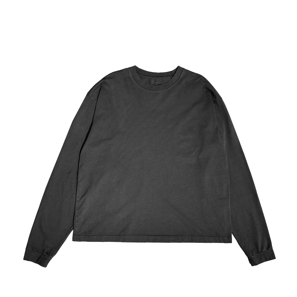 ME33 TRIPLE BOXY LONGSLEEVE TEE - VINTAGE BLACK