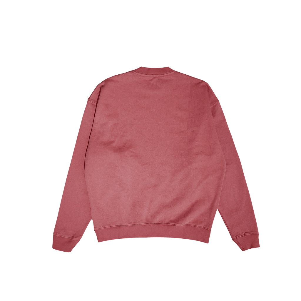 ME37 ULTRA HEAVYWEIGHT CREWNECK - OLD BLOOD