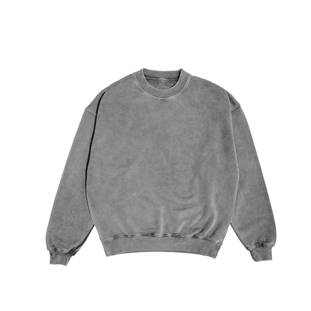 ME37 ULTRA HEAVYWEIGHT CREWNECK - VINTAGE GRAY