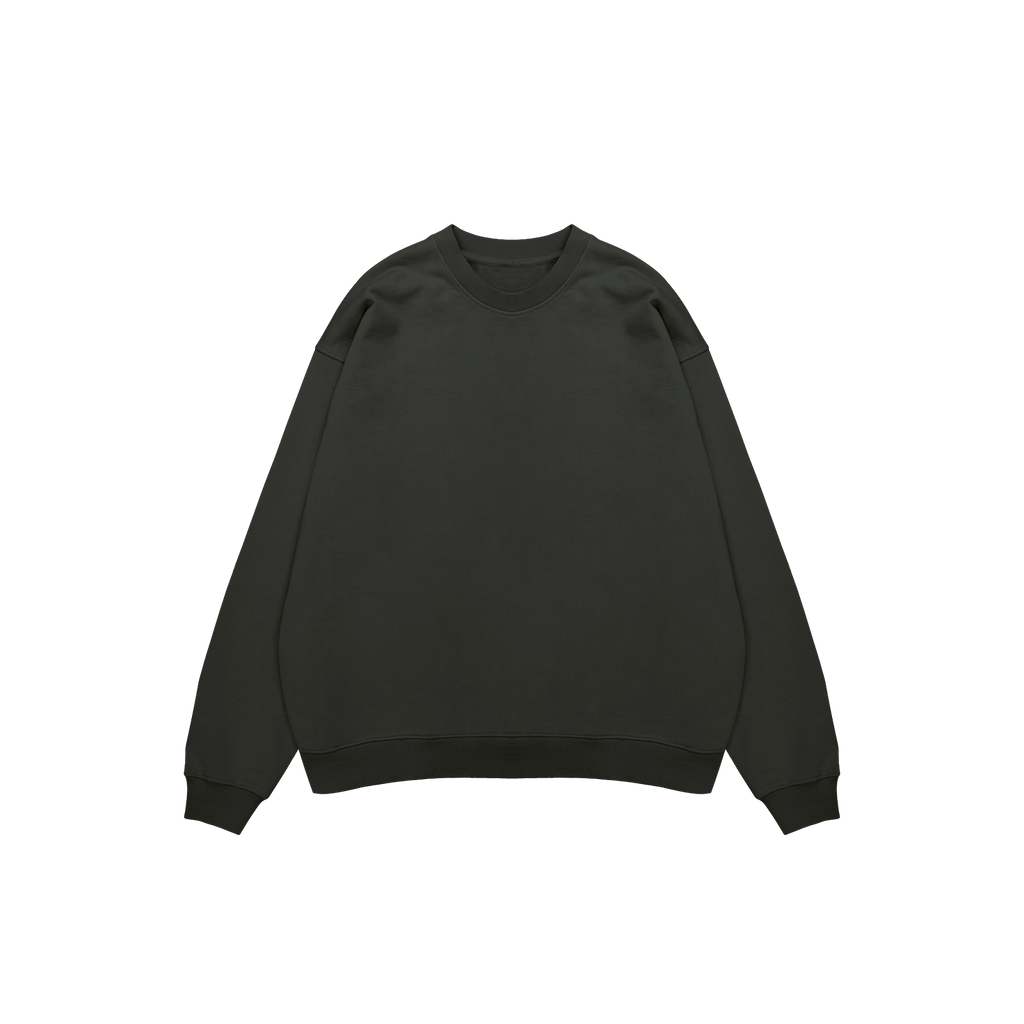 ME37 ULTRA HEAVYWEIGHT CREWNECK - ANTHRACITE