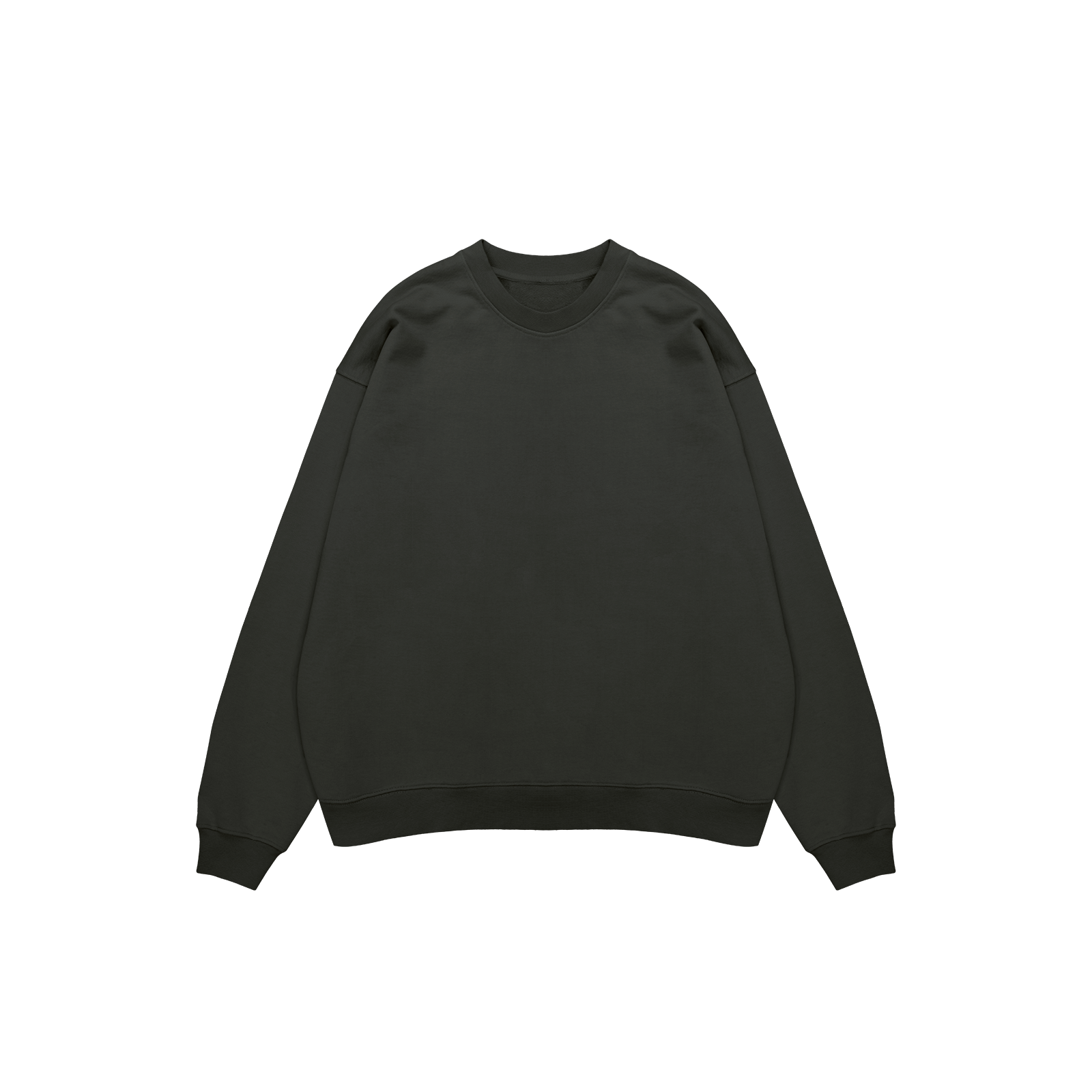 ME37 ULTRA HEAVYWEIGHT CREWNECK - ANTHRACITE