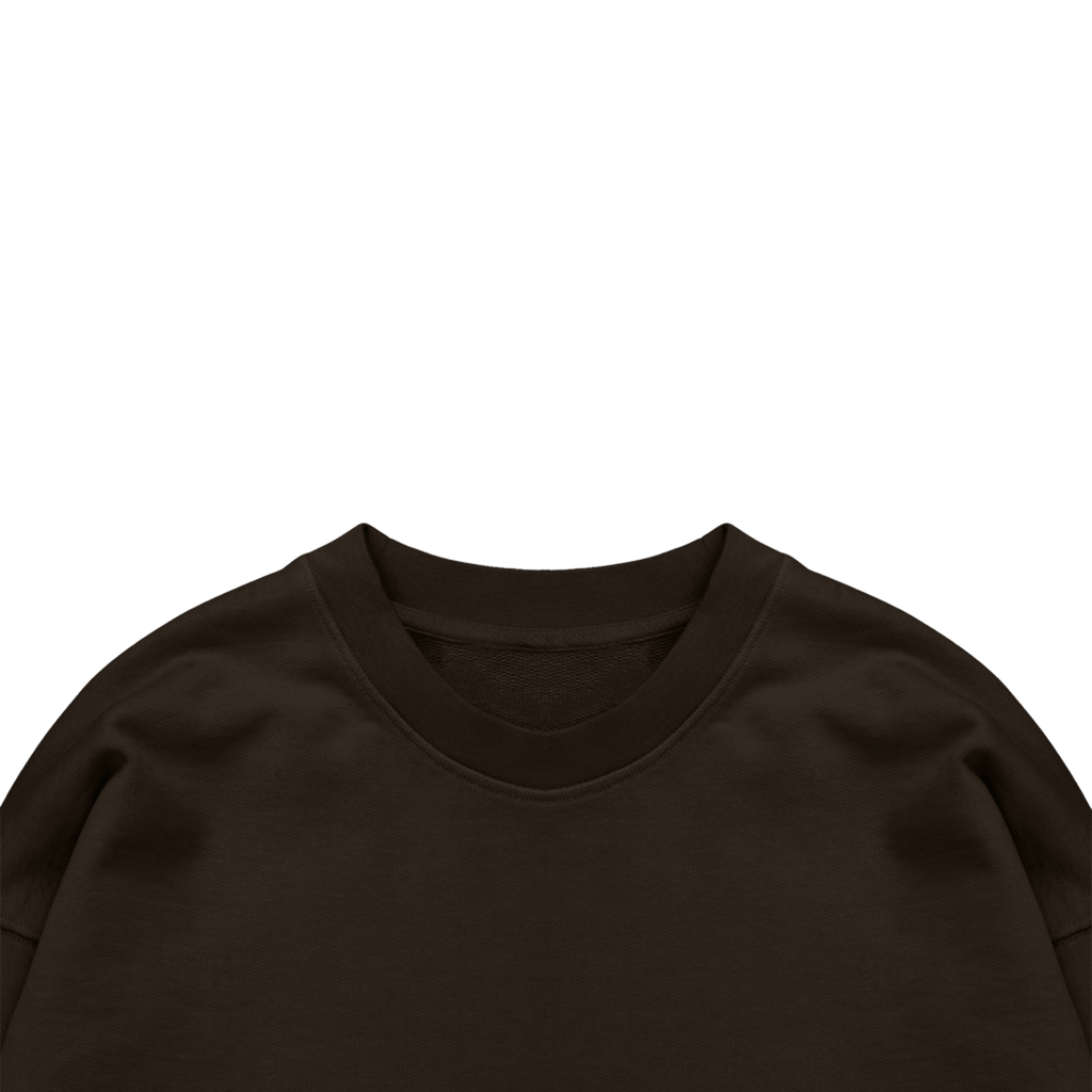 ME37 ULTRA HEAVYWEIGHT CREWNECK - CHOCOLATE