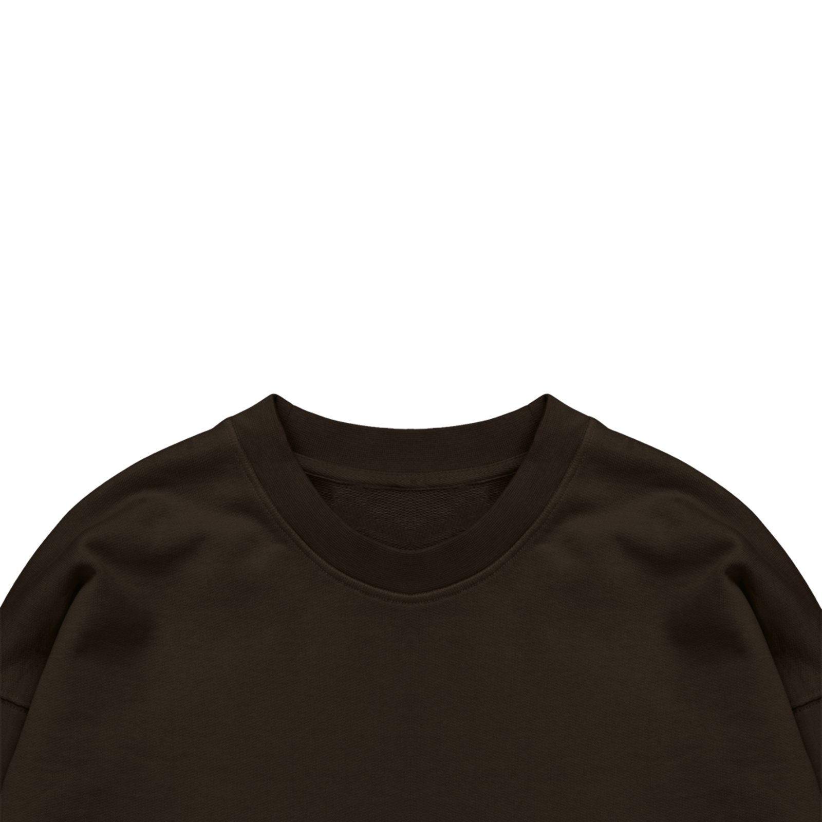 ME37 ULTRA HEAVYWEIGHT CREWNECK - CHOCOLATE