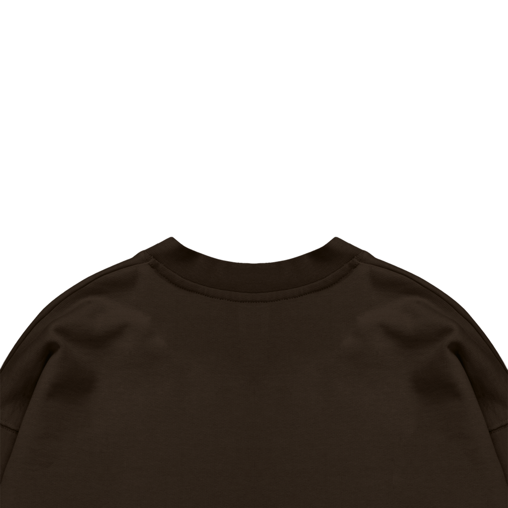 ME37 ULTRA HEAVYWEIGHT CREWNECK - CHOCOLATE