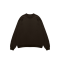 ME37 ULTRA HEAVYWEIGHT CREWNECK - CHOCOLATE